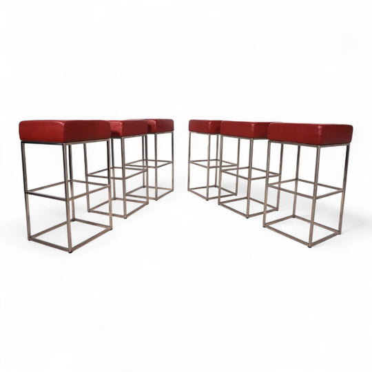 6er Set De Sede DS 218/55 Barhocker von Paolo Piva, 2000