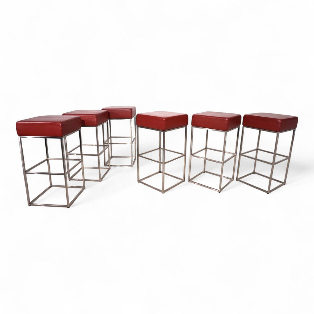 6er Set De Sede DS 218/55 Barhocker von Paolo Piva, 2000