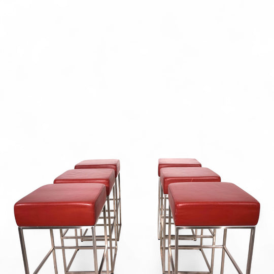 6er Set De Sede DS 218/55 Barhocker von Paolo Piva, 2000