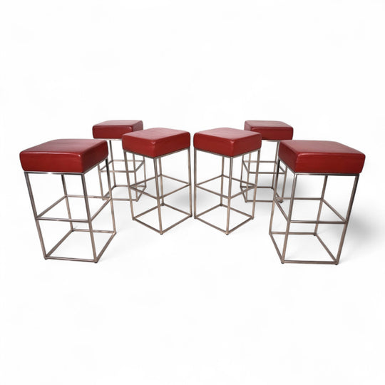 6er Set De Sede DS 218/55 Barhocker von Paolo Piva, 2000