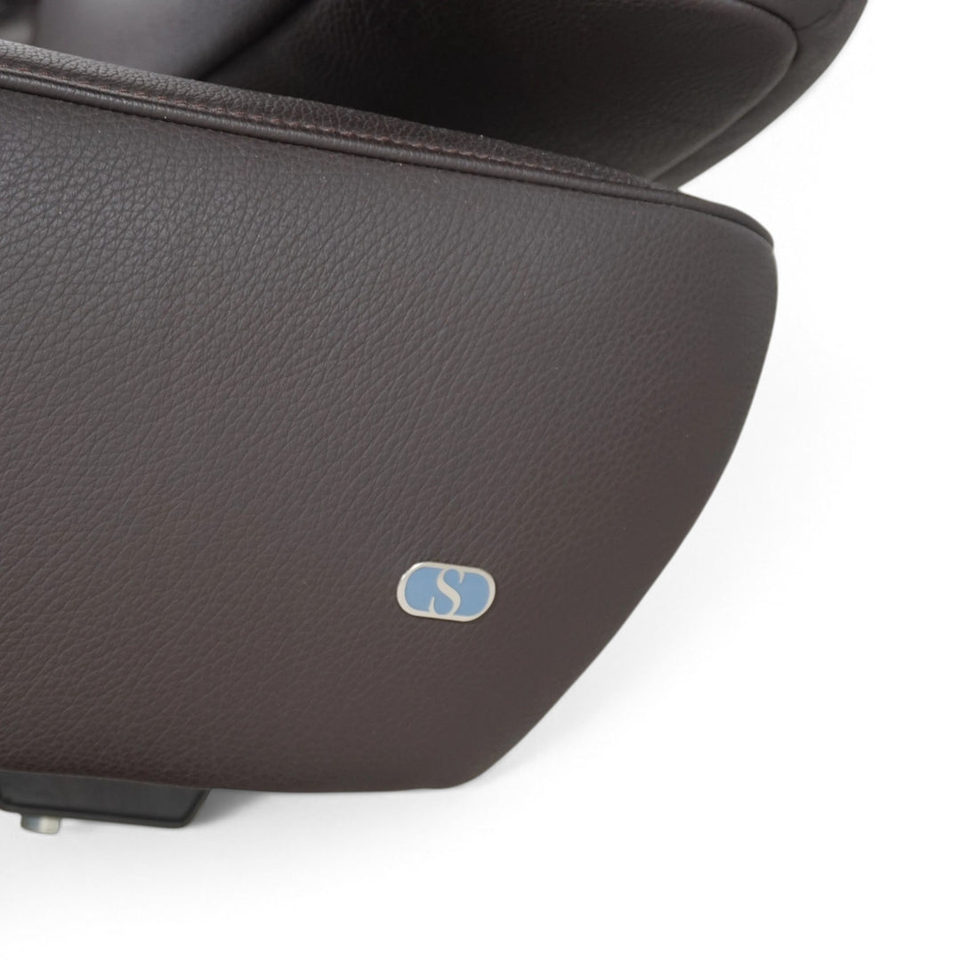 De Sede DS-255 avantgardistischer Loungesessel aus dunkelbraunem Leder, 2000