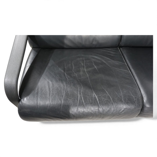 Drabert Lobbytop 3 Sitzer Ledersofa von Otto Zapf, 1970