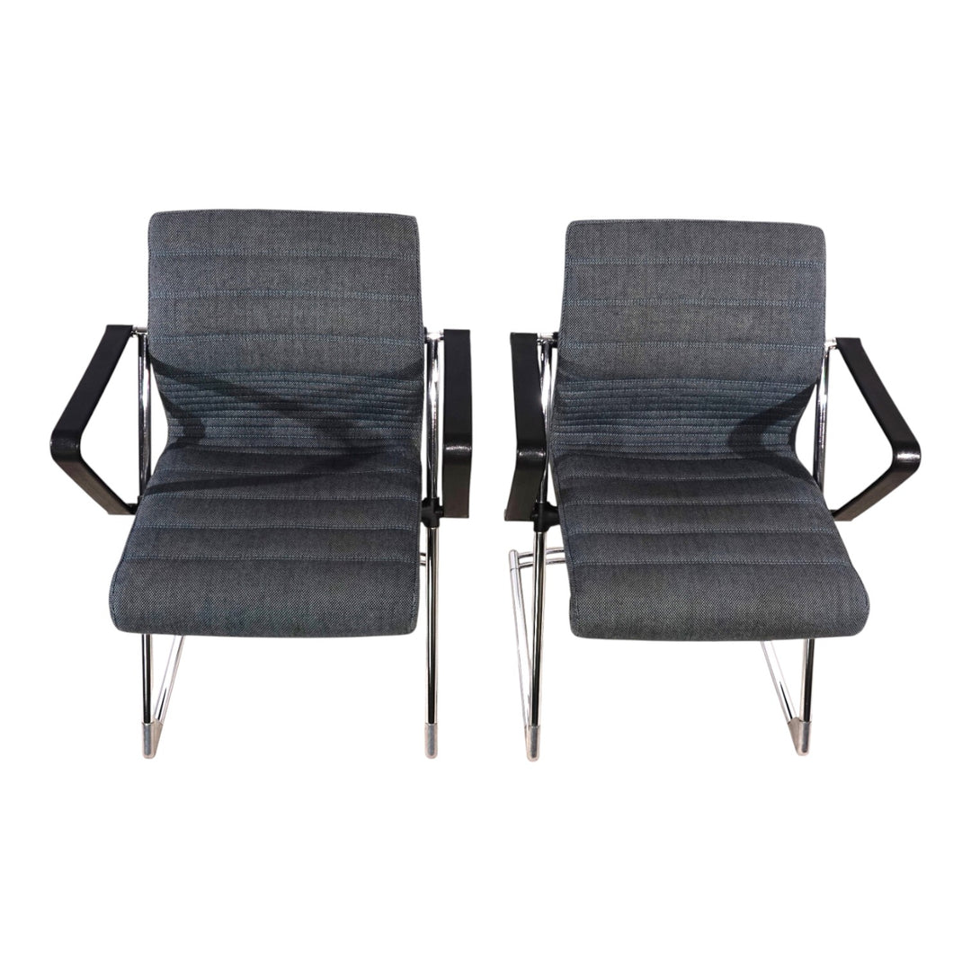 2er Set Drabert Z Konferenz-/Esszimmerstühle von Prof. Hans Ullrich Bitsch, 1980