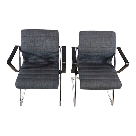 2er Set Drabert Z Konferenz-/Esszimmerstühle von Prof. Hans Ullrich Bitsch, 1980