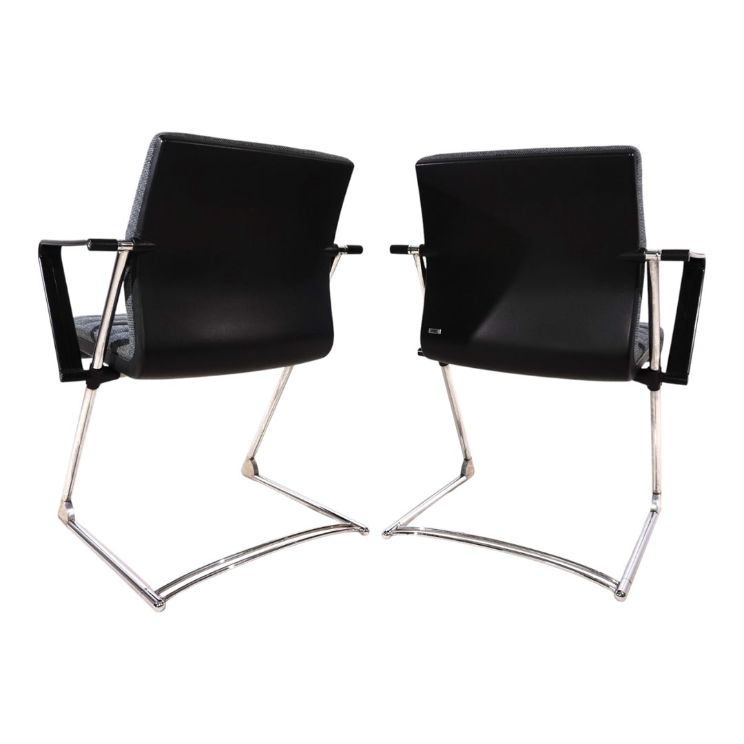 2er Set Drabert Z Konferenz-/Esszimmerstühle von Prof. Hans Ullrich Bitsch, 1980