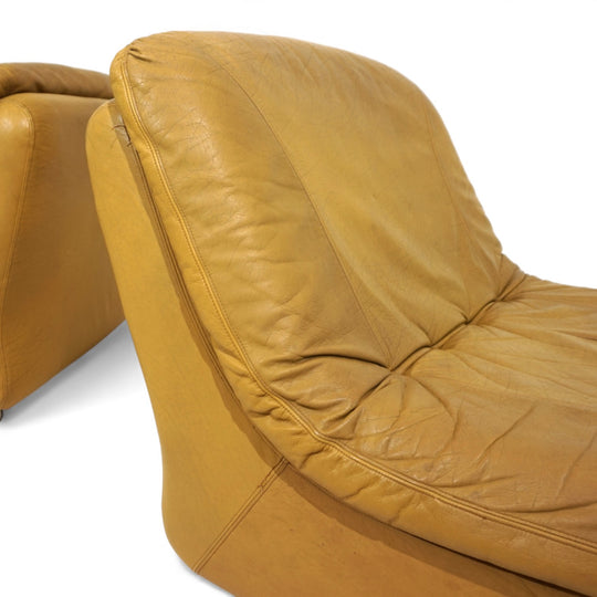 Dreipunkt International Modular Ledersessel, 1970