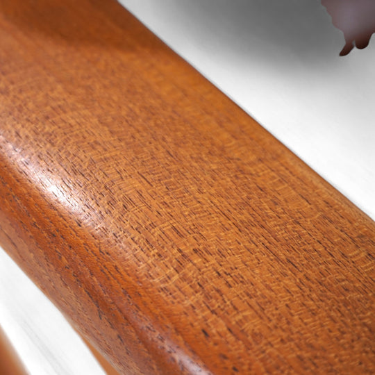 EMC teak leather armchair, 1960