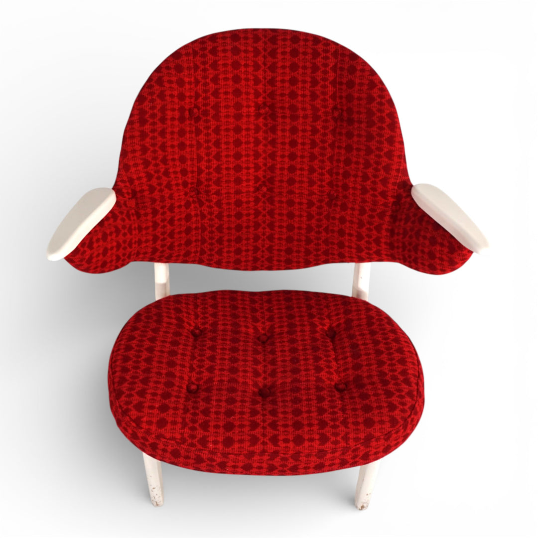 CE Matthes Loungesessel Modell 33 von Carl Edward Matthes, 1950