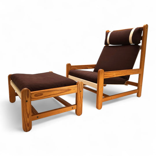 Niels Eilersen Loungesessel von Peter Ole Schionning, 1970