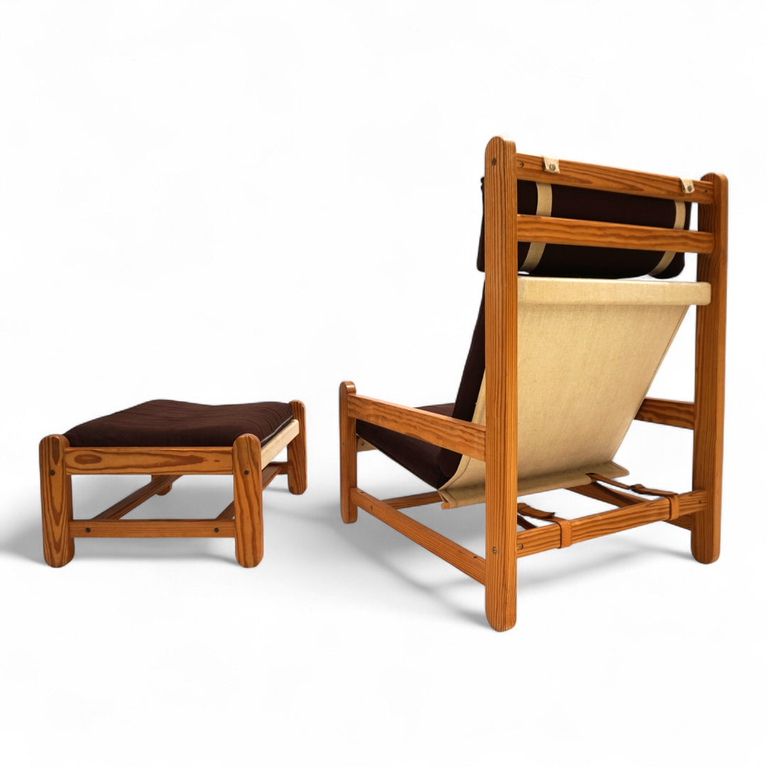 Niels Eilersen Loungesessel von Peter Ole Schionning, 1970