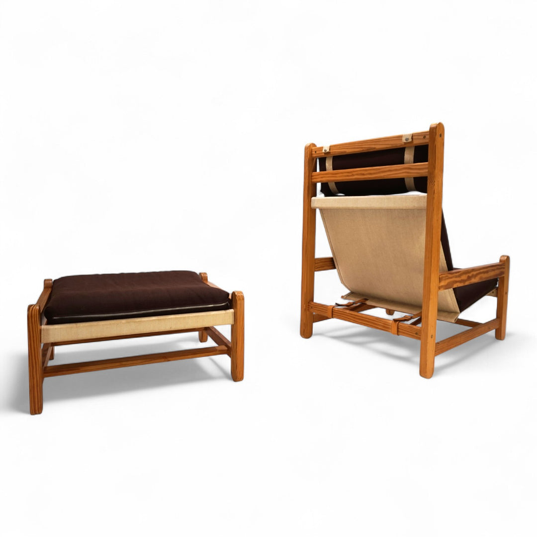 Niels Eilersen Loungesessel von Peter Ole Schionning, 1970