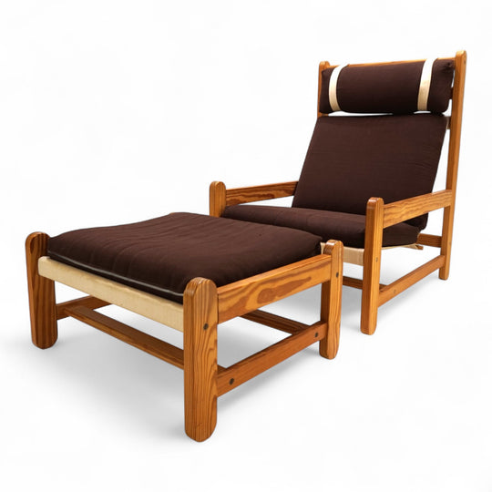 Niels Eilersen Loungesessel von Peter Ole Schionning, 1970