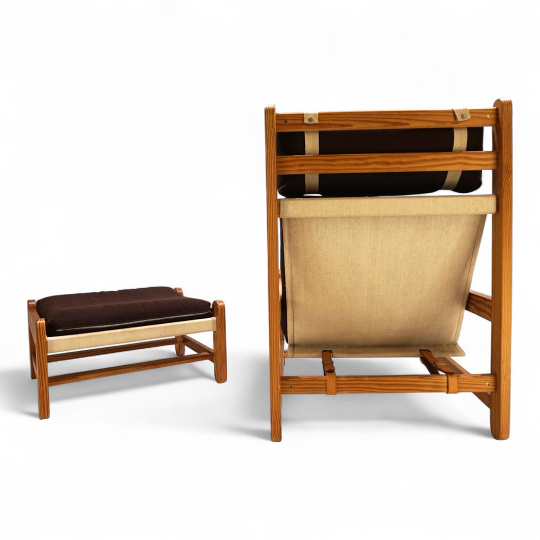 Niels Eilersen Loungesessel von Peter Ole Schionning, 1970