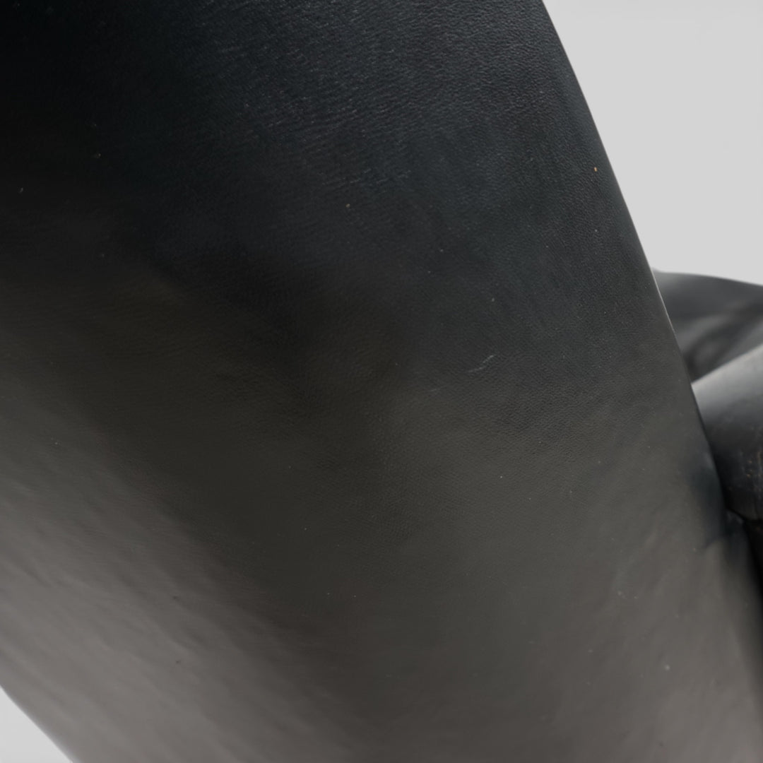 Eugen Schmidt Leder Loungesessel, 1960