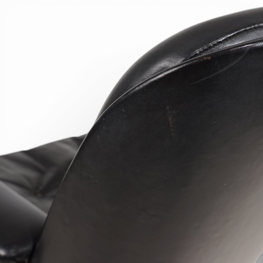 Eugen Schmidt Leder Loungesessel, 1960