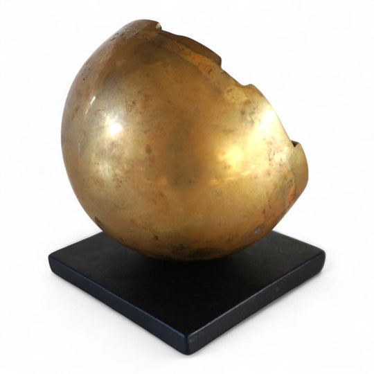 Bronzeskulptur Labyrinth von Fanna Roncoroni, 1970