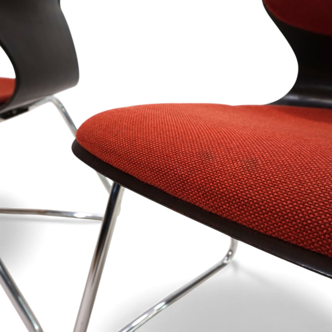 Flötotto 2er Set Pagholzstühle von Elmar Flötotto, 1970