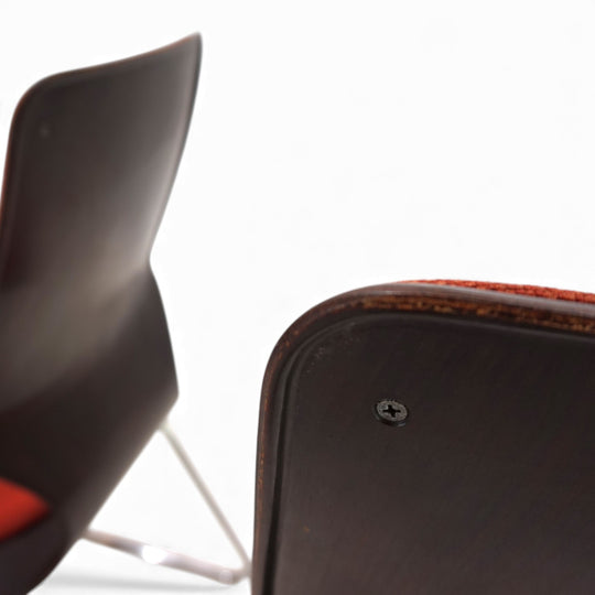 Flötotto 2er Set Pagholzstühle von Elmar Flötotto, 1970