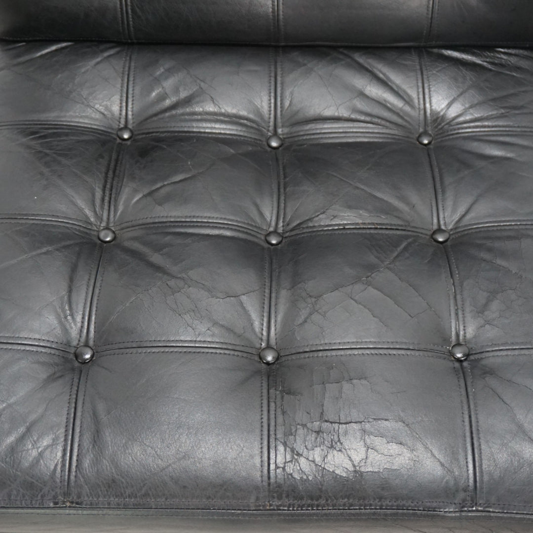 France & Son 3er Set Modular Ledersessel von O. Gjerløv-Knudsen/T. Lind, 1960