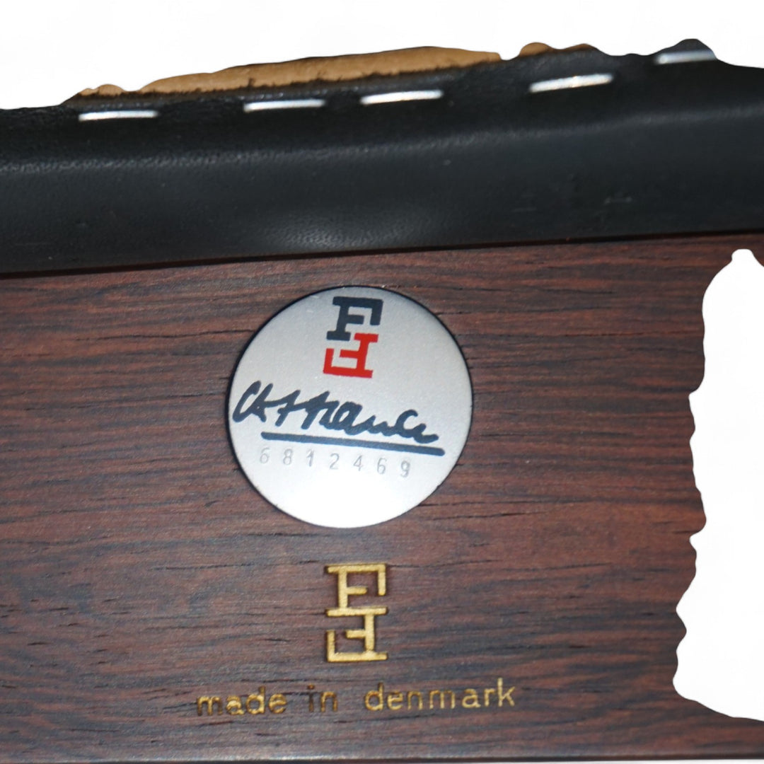 France & Son 3er Set Modular Ledersessel von O. Gjerløv-Knudsen/T. Lind, 1960