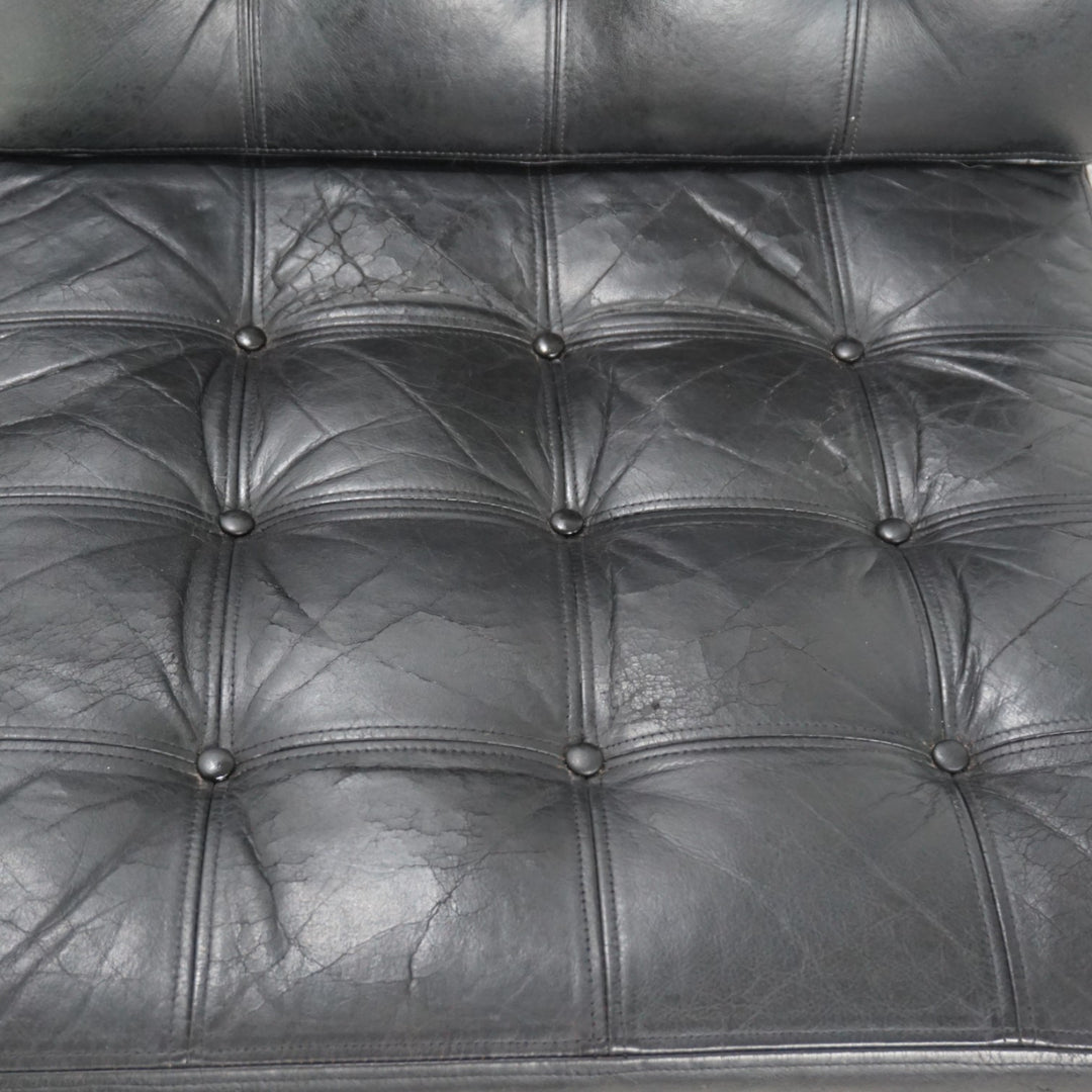 France & Son 3er Set Modular Ledersessel von O. Gjerløv-Knudsen/T. Lind, 1960