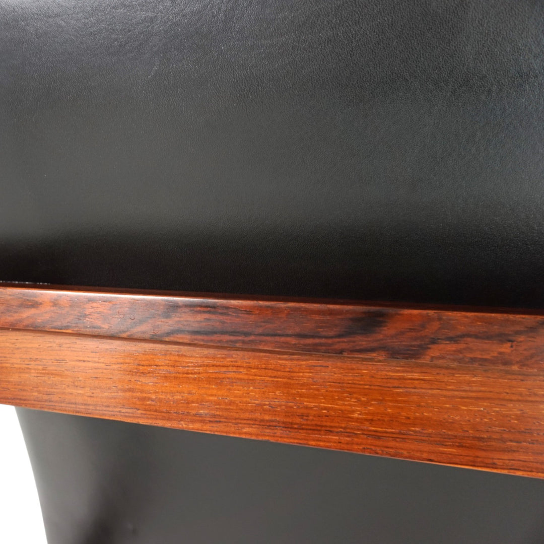 France & Son Modular Leder Loungesessel 175 von O. Gjerløv-Knudsen und T. Lind, 1960