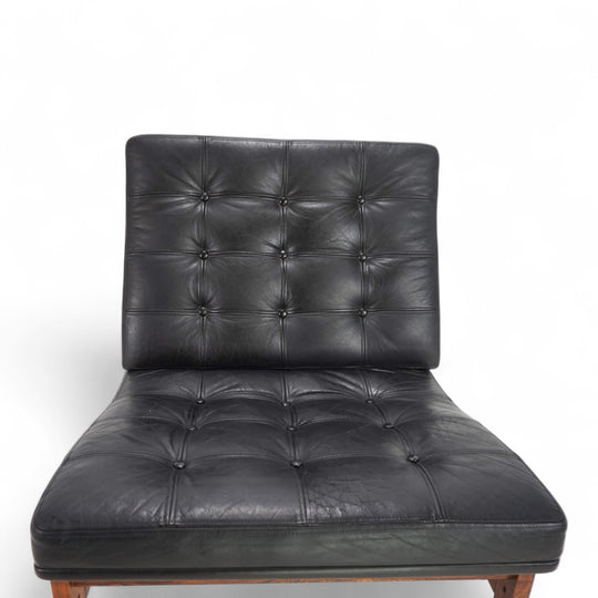 France & Son Modular Leder Loungesessel 175 von O. Gjerløv-Knudsen und T. Lind, 1960