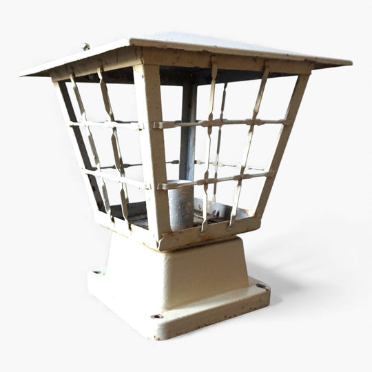 Gartenleuchte Sockel Metall, 1960