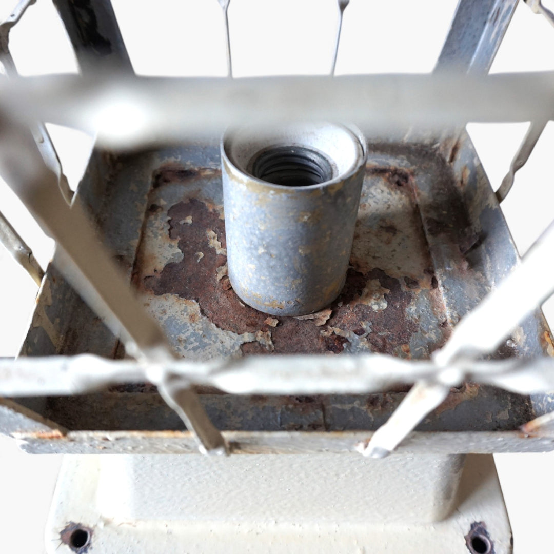 Gartenleuchte Sockel Metall, 1960