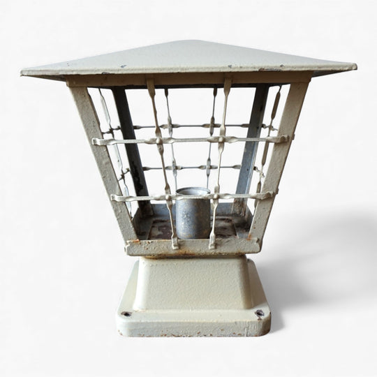 Gartenleuchte Sockel Metall, 1960