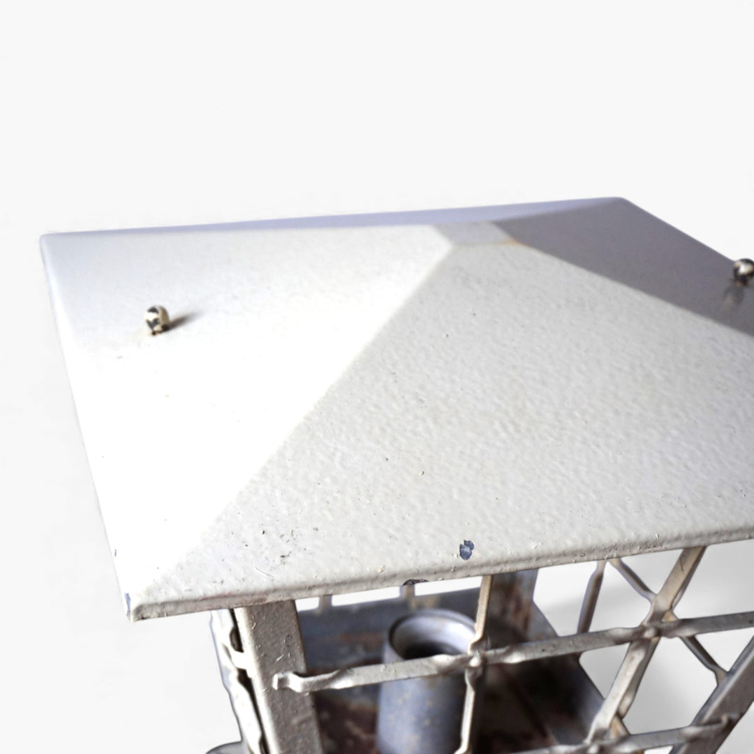 Gartenleuchte Sockel Metall, 1960