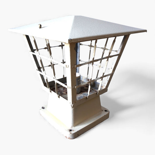 Gartenleuchte Sockel Metall, 1960