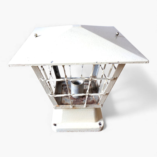 Gartenleuchte Sockel Metall, 1960