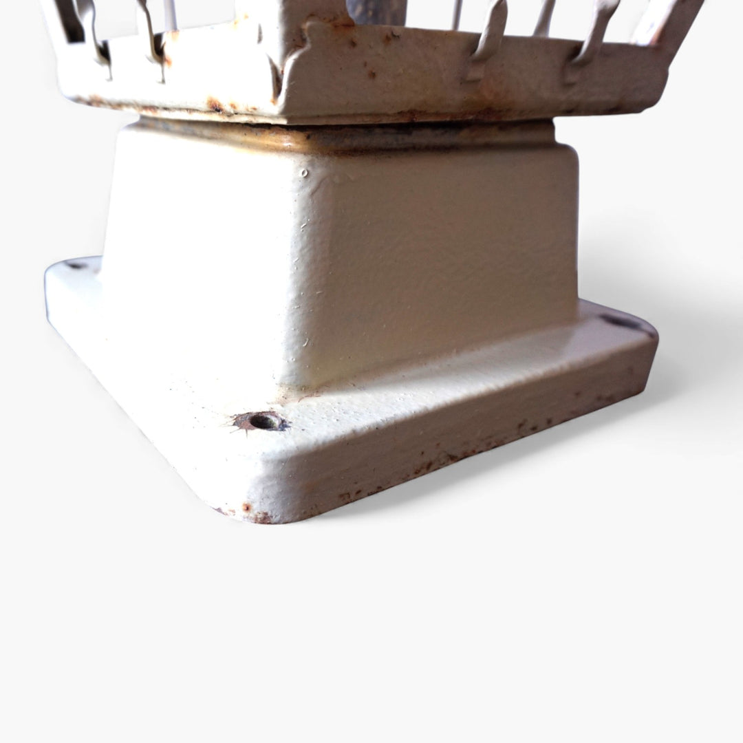 Gartenleuchte Sockel Metall, 1960