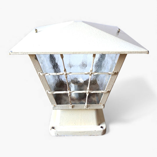 Gartenleuchte Sockel Metall, 1960