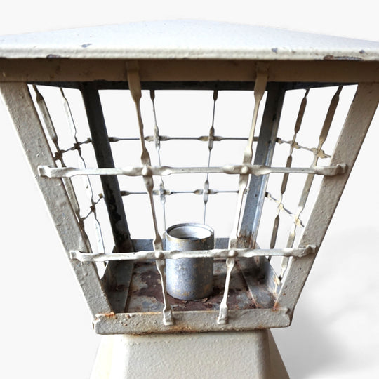 Gartenleuchte Sockel Metall, 1960