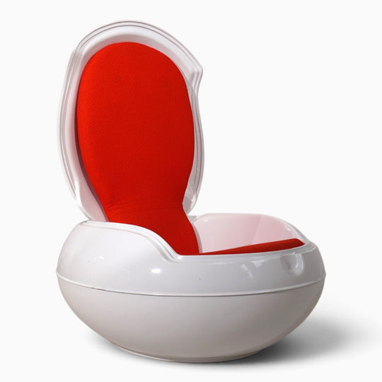 Peter Ghyczy Senftenberger Ei Loungesessel/ Garden Egg Chair für VEB Synthesewerk Schwarzheide, 1970