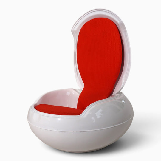 Peter Ghyczy Senftenberger Ei Loungesessel/ Garden Egg Chair für VEB Synthesewerk Schwarzheide, 1970