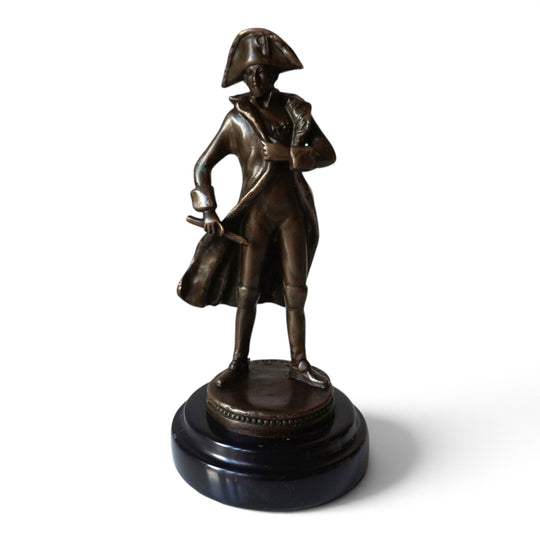 Napoleon Bonaparte bronze sculpture signed Gladenbeck
