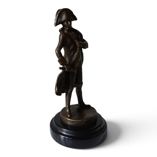 Napoleon Bonaparte bronze sculpture signed Gladenbeck