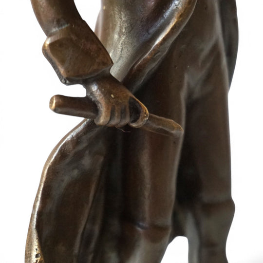 Napoleon Bonaparte bronze sculpture signed Gladenbeck