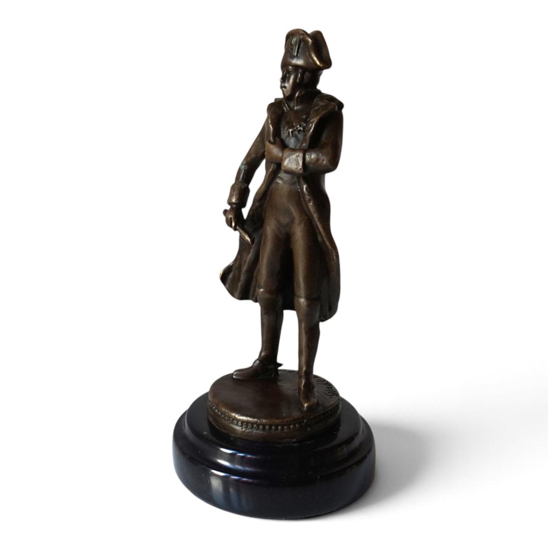 Napoleon Bonaparte bronze sculpture signed Gladenbeck
