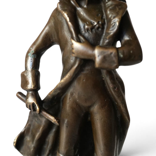 Napoleon Bonaparte bronze sculpture signed Gladenbeck