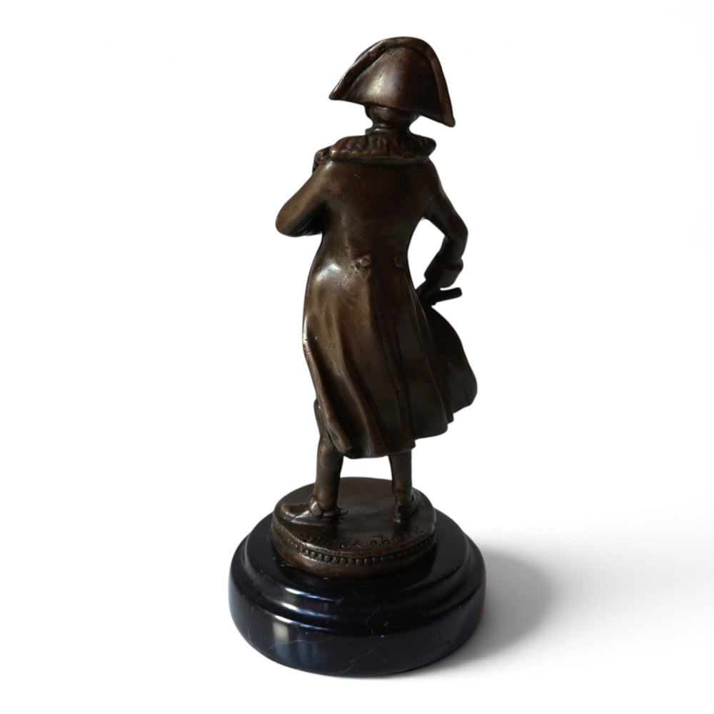 Napoleon Bonaparte bronze sculpture signed Gladenbeck