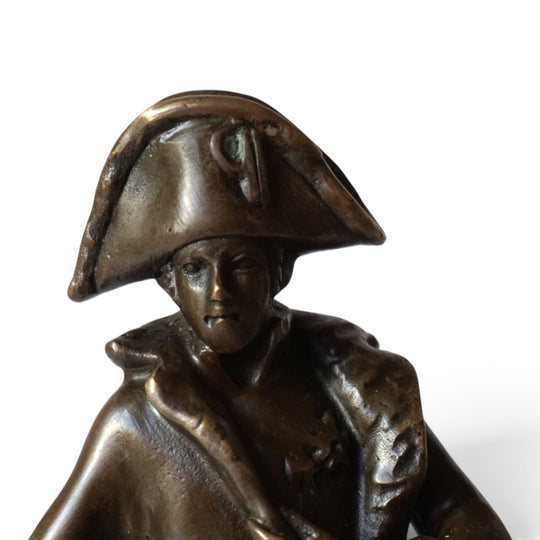 Napoleon Bonaparte bronze sculpture signed Gladenbeck