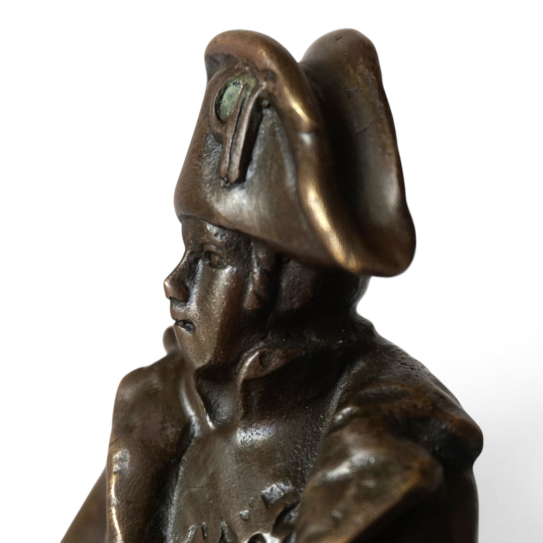 Napoleon Bonaparte bronze sculpture signed Gladenbeck
