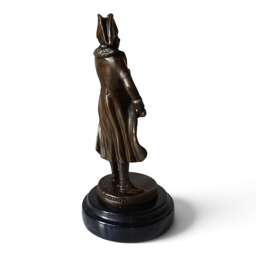 Napoleon Bonaparte bronze sculpture signed Gladenbeck