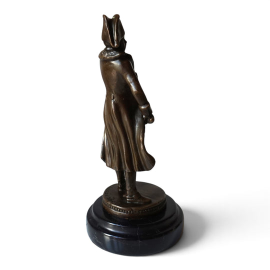 Napoleon Bonaparte bronze sculpture signed Gladenbeck