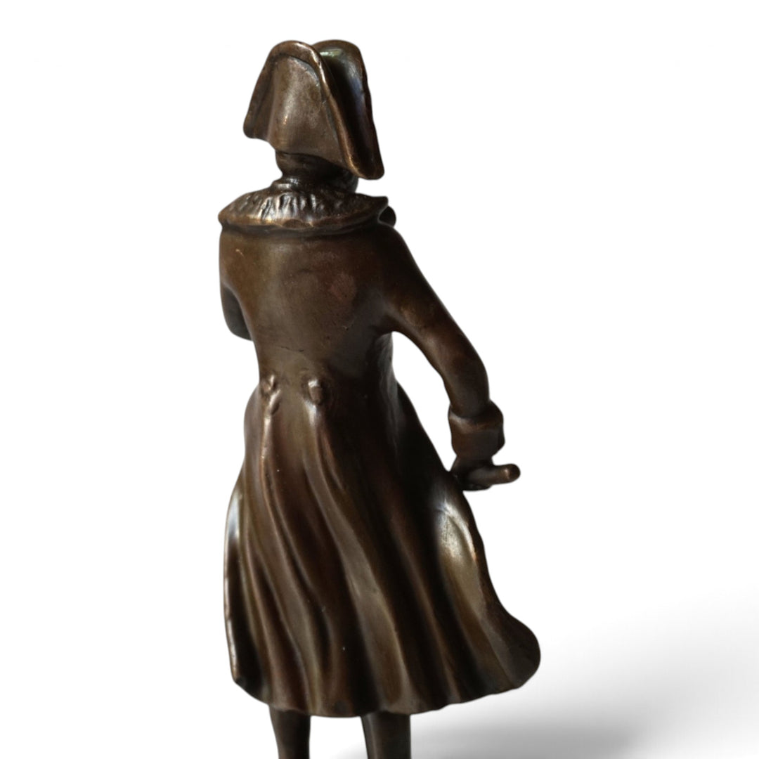 Napoleon Bonaparte bronze sculpture signed Gladenbeck