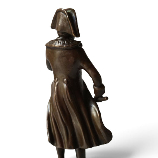 Napoleon Bonaparte bronze sculpture signed Gladenbeck